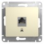 Розетка компьютерная 1-м СП Glossa RJ45 кат.5E механизм беж. SE GSL000281K Розетка компьютерная 1-м СП Glossa RJ45 кат.5E механизм беж. SE GSL000281K