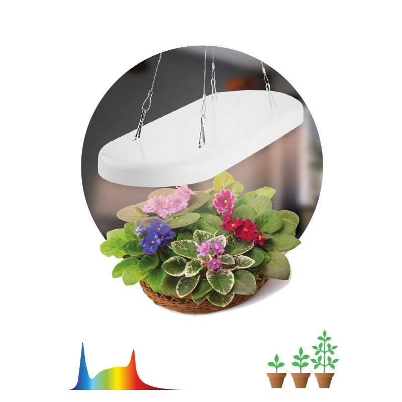 Светильник светодиодный FITO-25W-QLED-FLY 25Вт подвесной для растений полноспектральный Эра Б0053062 Светильник светодиодный FITO-25W-QLED-FLY 25Вт подвесной для растений полноспектральный Эра Б0053062