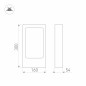 Светильник LGD-PATH-FRAME-H300-7W Warm3000 (BK 100 deg 230В) (ARL IP65 металл) Arlight 021928(1) Светильник LGD-PATH-FRAME-H300-7W Warm3000 (BK 100 deg 230В) (ARL IP65 металл) Arlight 021928(1)