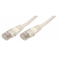 Патч-корд UTP 5e кат. литой 10м сер. Rexant 18-1009