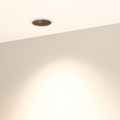 Светильник светодиодный MS-ATLAS-BUILT-R66-15W Warm3000 WH-WH 35 deg IP20 230В металл Arlight 037185
