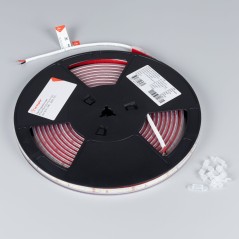 Лента светодиодная RTW-PS-A120-10mm 24V Warm 3000К 2835 9.6Вт/м IP67 герметичная (уп.5м) Arlight 021462(2)