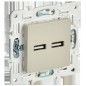 Розетка USB A+A 3.1А SKANDY SK-R15B беж. IEK SK-U21-D31-K10 Розетка USB A+A 3.1А SKANDY SK-R15B беж. IEK SK-U21-D31-K10