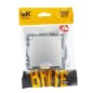 Розетка BRITE РСбш10-3-44-БрА 16А IP44 с заземл. защ. шторки с крышкой механизм алюм. IEK BR-R16-16-44-K47