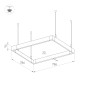 Светильник ALT-LINEAIR-QUADRAT-FLAT-UPDOWN-DIM-785-110W Warm3000 (BK 100 deg 230В) (IP20 металл) Arlight 040634 Светильник ALT-LINEAIR-QUADRAT-FLAT-UPDOWN-DIM-785-110W Warm3000 (BK 100 deg 230В) (IP20 металл) Arlight 040634