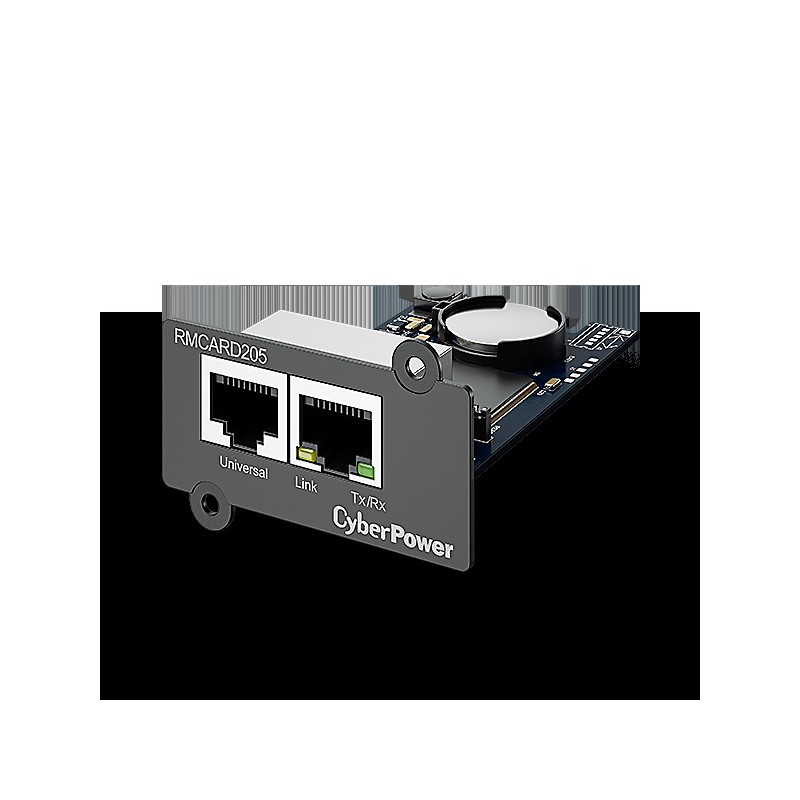 Карта удаленного управления SNMP RMCARD205 для ИБП OL OLS PR OR CyberPower 1000540712 Карта удаленного управления SNMP RMCARD205 для ИБП OL OLS PR OR CyberPower 1000540712
