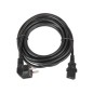 Кабель питания CEE 7/7 евровилка с заземл./разъем C13 IEC 60320 3х0.75кв.мм 250В 6А 5м черн. TLK TLK-PCC06-050 Кабель питания CEE 7/7 евровилка с заземл./разъем C13 IEC 60320 3х0.75кв.мм 250В 6А 5м черн. TLK TLK-PCC06-050
