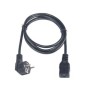 Кабель питания CEE 7/7 евровилка с заземл./ разъем C19 IEC 60320 3х1.5кв.мм 250В 16А 1.8м черн. TLK TLK-PCC16-018 Кабель питания CEE 7/7 евровилка с заземл./ разъем C19 IEC 60320 3х1.5кв.мм 250В 16А 1.8м черн. TLK TLK-PCC16-018