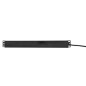 Блок PDU TERACOM PRO 19дюйм 1U 16А/250В 9 роз. Schuko шнур 2м 3х1.5кв.мм вилка Schuko корпус алюм. черн. EKF TRP-HPD-16A-9SH-2MS