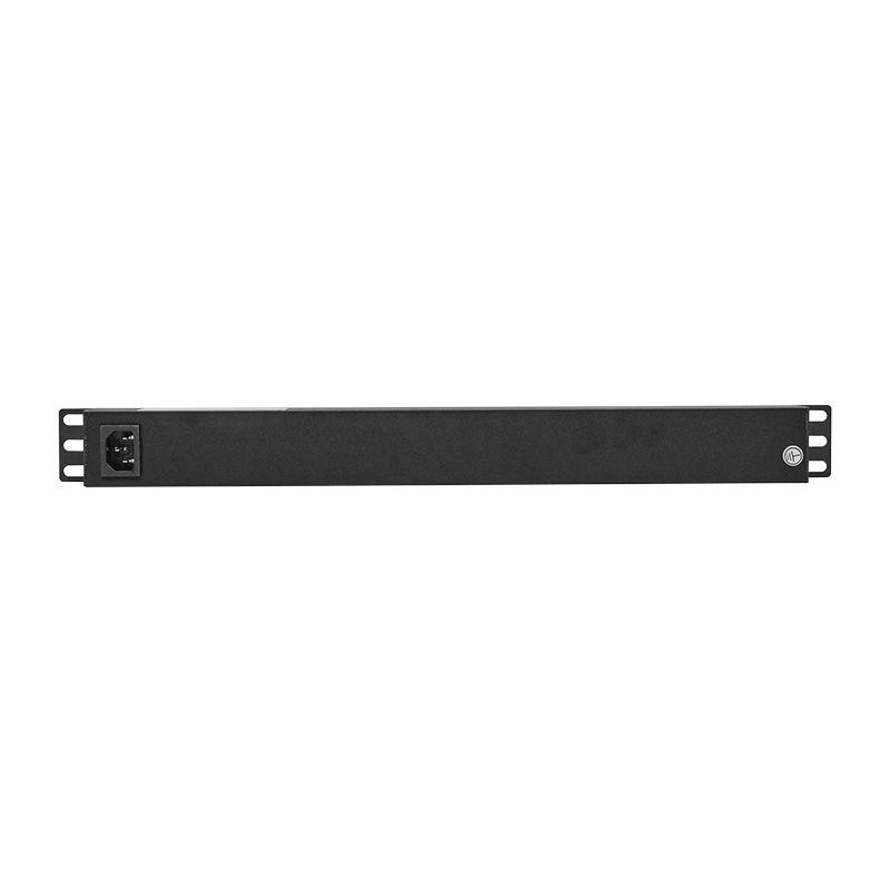 Блок PDU TERACOM PRO 19дюйм 1U 10А 250В 7-м Schuko с выкл. без шнура питания вх. разъем C14 алюм. черн. EKF TRP-HPD-LS-10A-7SH-C Блок PDU TERACOM PRO 19дюйм 1U 10А 250В 7-м Schuko с выкл. без шнура питания вх. разъем C14 алюм. черн. EKF TRP-HPD-LS-10A-7SH-C