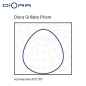 Светильник светодиодный Griliato SE 42/5200 prism 5200лм 42Вт 4000К IP40 0.95PF 80Ra Кп«1 аварийн. Diora DGSE42-P-4K-A-N