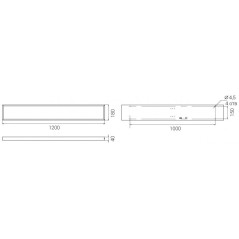 Светильник светодиодный NPO 28/3000 opal 3000лм 28Вт 4000К IP40 0.8PF 80Ra Кп«1 Diora DNPO28-O-4K