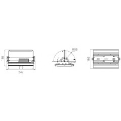 Светильник светодиодный Unit DC Ex NB 25/3000 K60 3000лм 24Вт 3000К IP66 0.98PF 70Ra Кп«1 лира Diora DUDCExNB20K60-3K-L