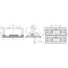 Светильник светодиодный Unit2 Store 250/31000 31000лм 250Вт 5000К IP67 0.95PF 70Ra Кп«1 лира Diora DUS250-5K-L