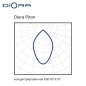 Светильник светодиодный Piton 25/3000 К60 3000лм 25Вт 4000К IP65 0.95PF 80Ra Кп«1 транзит Diora DP25K60-4K-T