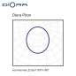Светильник светодиодный Piton 30/3000 Д opal 3000лм 30Вт 5000К IP65 0.95PF 80Ra Кп«1 аварийн. Diora DP30D-O-5K-A