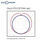 Светильник светодиодный LPO/LSP 28/3000 Mini-6 opal 3000лм 28Вт 5000К IP65 0.8PF 80Ra Кп«1 Diora DLPO28Mini-6-O-5K