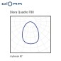 Светильник светодиодный Quadro 300/45000 Г80 300Вт 5000К IP65 45000лм 0.95PF 80Ra Кп«1 лира Diora DQ300G80-5K-L