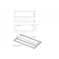 Светильник светодиодный NPO SE Mini 30/3700 microprism 3700лм 30Вт 3000К IP40 0.95PF 80Ra Kп«1 Diora DNPOSE30Mini-MP-3K