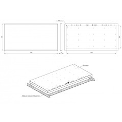 Светильник светодиодный Office SE Max 100/13500 microprism 13500лм 100Вт 4000К IP40 0.95PF 80Ra Kп«1 Diora DOSEM100-MP-4K