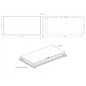 Светильник светодиодный Office SE Max 100/13500 microprism 13500лм 100Вт 4000К IP40 0.95PF 80Ra Kп«1 Diora DOSEM100-MP-4K