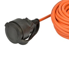 Удлинитель 1х10м без заземл. 6А IP44 UG/UCK-1N/2х0.75/10M/O Orange ПВС 2х0.75 оранж. (бухта) Uniel UL-00009858