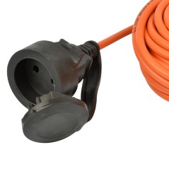 Удлинитель 1х10м без заземл. 6А IP44 UG/UCK-1N/2х0.75/10M/O Orange ПВС 2х0.75 оранж. (бухта) Uniel UL-00009858