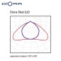 Светильник светодиодный Skat Glass 100/16000 ШО 16000лм 100Вт 4000К IP66 0.95PF 70Ra Kп«1 консоль Diora DSG100-ShO-4K-C