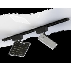 Светильник светодиодный Quadro Track 10/1300 К25 10Вт 4000К IP40 1300лм 0.95PF 85Ra Кп«1 Black Diora DQT10-K25-4K-B