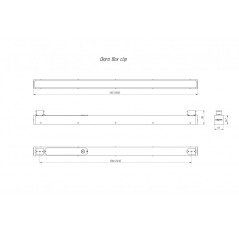 Светильник светодиодный Box SE 30/3800 opal-1500 30Вт 3000К IP40 3800лм 0.95Pf 80Ra Кп«1 White clip Diora DBSE30-O-3K-WC-1500