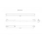 Светильник светодиодный Box SE 30/3800 opal-1500 30Вт 3000К IP40 3800лм 0.95Pf 80Ra Кп«1 White clip Diora DBSE30-O-3K-WC-1500