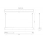 Светильник светодиодный Box SE 50/5000 opal-1150 50Вт 3000К IP40 5000лм 0.95Pf 80Ra Кп«1 Black tros Diora DBSE50-O-3K-BT-1150