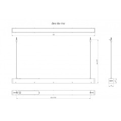 Светильник светодиодный Box SE 60/7000 opal-1500 60Вт 5000К IP40 7000лм 0.95Pf 80Ra Кп«1 White tros аварийн. Diora DBSE60-O-5K-W