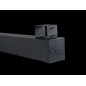 Светильник светодиодный Box SE 60/6000 opal-1150 60Вт 4000К IP40 6000лм 0.95Pf 80Ra Кп«1 Black clip транзит Diora DBSE60-O-4K-BC