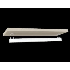 Светильник светодиодный Box SE 70/8000 opal-1500 70Вт 4900К IP40 8000лм 0.95Pf 80Ra Кп«1 White clip транзит Diora DBSE70-O-5K-WC