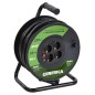 Удлинитель на катушке 4х50м 16А IP20 УК50 2P+PE 3х1.5 термозащита GENERICA WKP20-16-04-50-G
