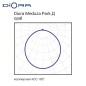 Светильник светодиодный Meduza Park 100/10000 Д opal 100Вт 5000К IP66 10000лм 0.95PF 70Ra Kп«1 Diora DMP100D-O-5K