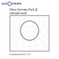 Светильник светодиодный Germes Park 80/12000 Д прозр. 80Вт 5000К IP66 12000лм 0.95PF 70Ra Kп«1 Diora DGP80D-PZ-5K