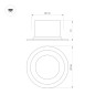 Светильник MS-DROP-BUILT-R158-30W Day4000 (BK 90 deg 230В) (IP54 металл) Arlight 041498 Светильник MS-DROP-BUILT-R158-30W Day4000 (BK 90 deg 230В) (IP54 металл) Arlight 041498