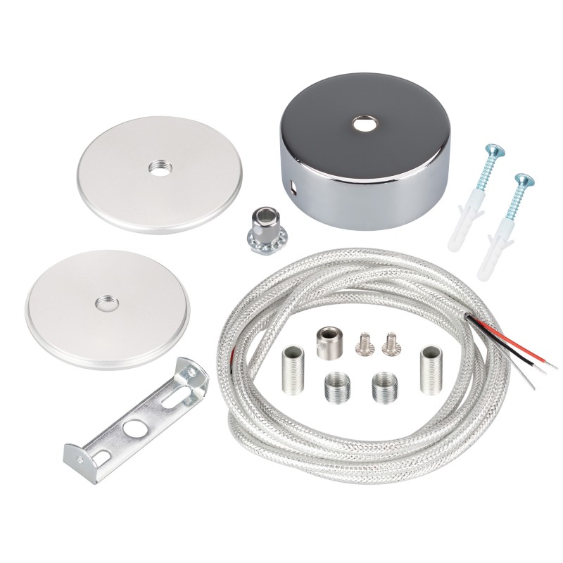 Подвес токопроводящий ARL-SL-ROUND-D70-360deg вертикальный (провод 2х0.5) Arlight 037772