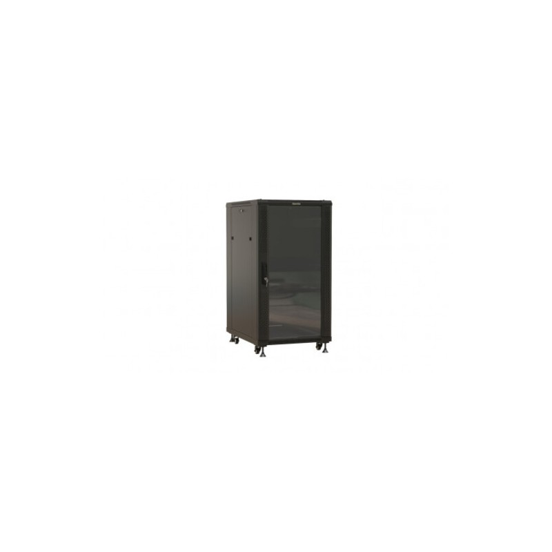 Шкаф напольный TTBR-2788-DD-RAL9004 19-дюймовый 27U 1388х800х800мм Hyperline 537306