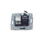 Розетка компьютерная + телевизионная 2-м Brite РТВ/РК12-БрЧ RJ45 кат.5E + TV механизм черн. IEK BR-AK20-1-K02