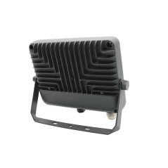 Прожектор светодиодный PFL-S2 30Вт 6500К IP65 220–240В ДО с клапаном закален. матов. стекло сер. Pro JazzWay 2853295D