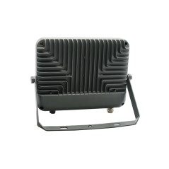 Прожектор светодиодный PFL-S2 70Вт 6500К IP65 220–240В ДО с клапаном закален. матов. стекло сер. Pro JazzWay 2853318D