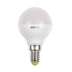 Лампа светодиодная PLED-SP 9Вт G45 шар 3000К тепл. бел. E14 820лм 230В JazzWay 2859570A