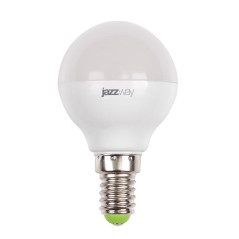 Лампа светодиодная PLED-SP 9Вт G45 шар 5000К холод. бел. E14 820лм 230В JazzWay 2859600A