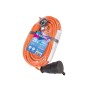 Удлинитель-шнур 1х20м 16А IP44 250В 4кВт оранж. каучук КГ 3х2.5 УХз16 Россия КОСМОС YSHKsm20m-1g(16A)KG