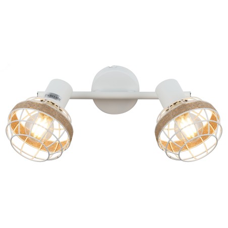 Светильник настенно-потолочный спот Anselma 7034-702 2хE14 40Вт поворотный Rivoli Б0051975