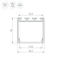 Профиль L2000 PLS-LOCK-H25 ANOD Arlight 016386