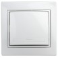 Переключатель промежуточный СП Plano 1-108-01 10А 250В IP20 бел. Intro Б0053816